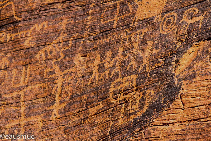 Petroglyphs vom Panel 3